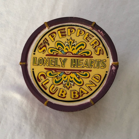 The Beatles Other - Beatles Sgt Peppers Lonely Hearts Club Band  Mini Foam Drum 1999 Subafilms Ltd.